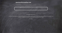Desktop Screenshot of monsieuroliviermedium.com